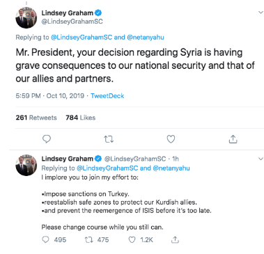 Cumhuriyetçi Senatör Graham'dan Trump'a Türkiye çağrısı ! - Resim : 1