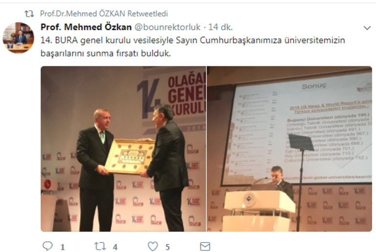 Erdoğan'ın eleştirdiği Boğaziçi Üniversitesi'nden dikkat çeken tweet - Resim : 3