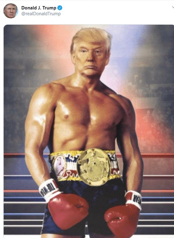 Donald Trump'tan Rocky paylaşımı - Resim : 1