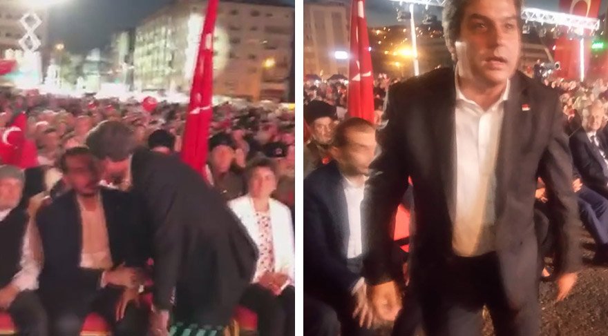 Erdoğan Kılıçdaroğlu'na yüklendi, alanı terk ettiler - Resim : 2