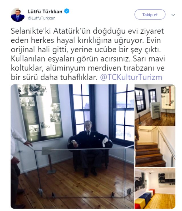 Atatürk'ün doğduğu evin son hali isyan ettirdi - Resim : 1