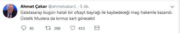 Ahmet Çakar'dan olay paylaşım ! - Resim : 1