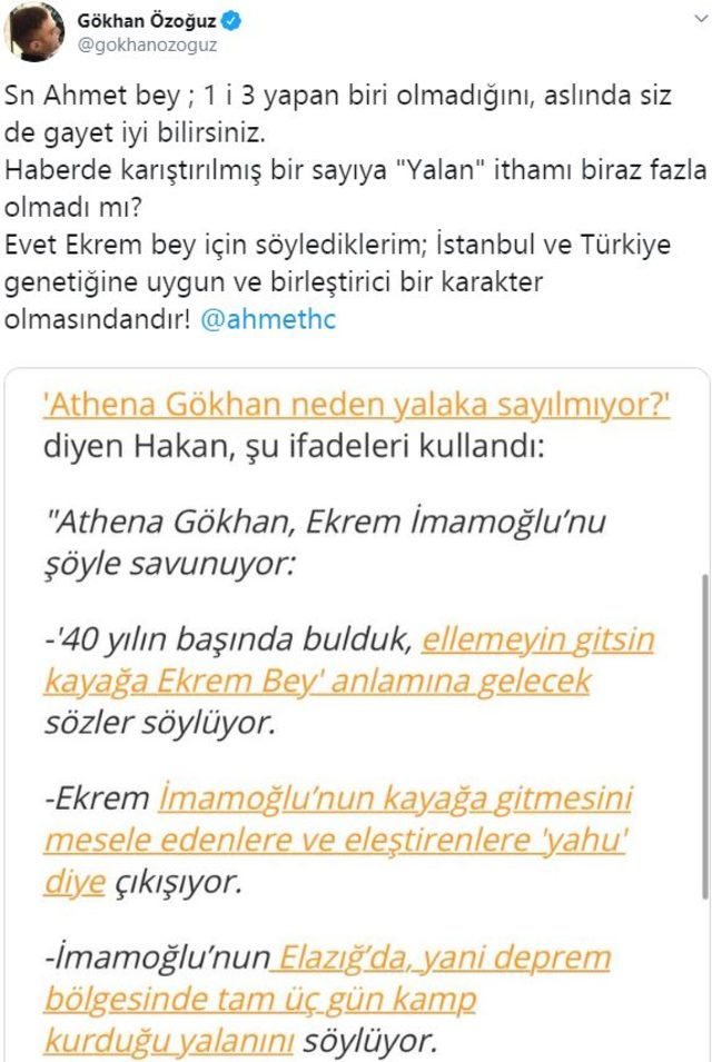Ahmet Hakan ve Gökhan Oğuz arasında yalaka gerilimi ! - Resim : 1
