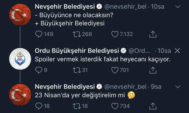Belediyelerin Twitter'daki atışması olay oldu - Resim : 1
