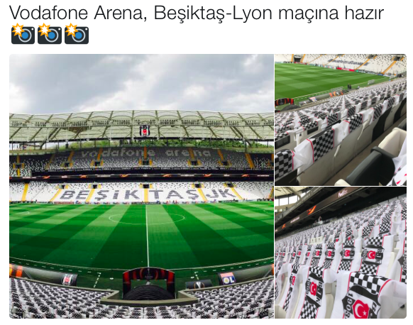 Vodafone Arena dev maça hazır ! - Resim : 1