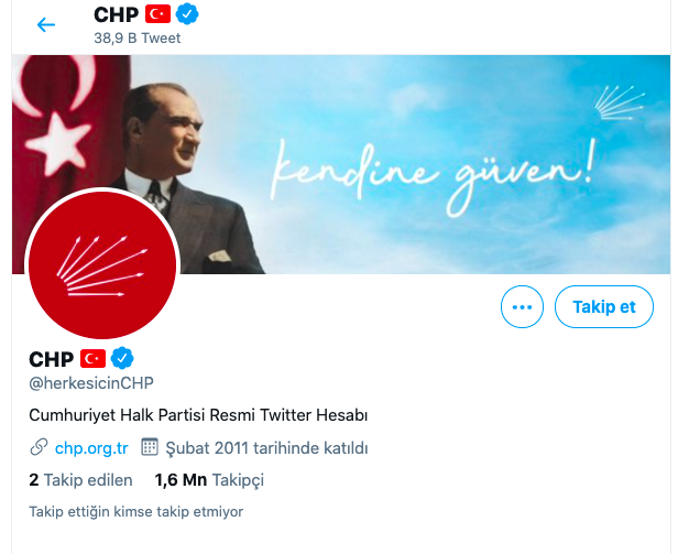 CHP sloganını değiştirdi - Resim : 1