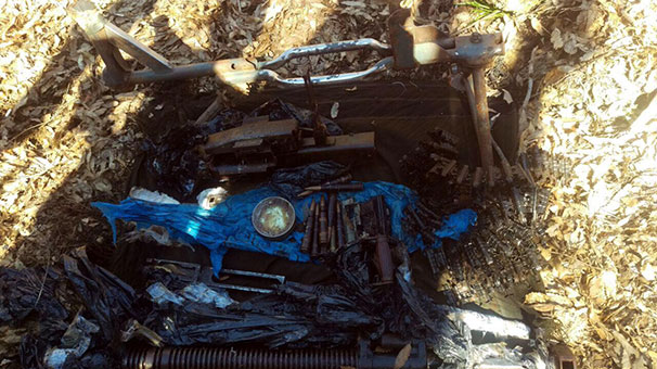 Tunceli'de terörislete ait Doçka silahı ele geçirildi - Resim : 1