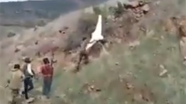 YPG'nin insansız hava aracı düşürüldü ! - Resim : 1