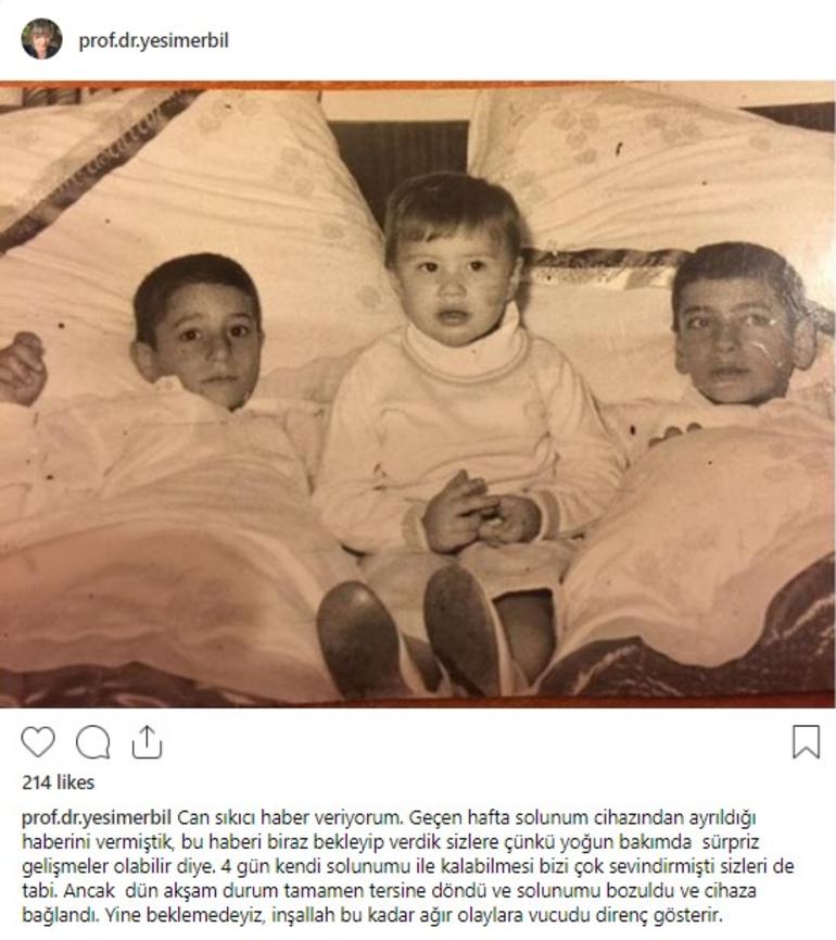 Mehmet Ali Erbil'in kardeşi: Can sıkıcı bir haber veriyorum... - Resim : 1