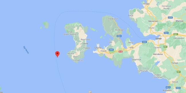 AFAD ve Kandilli açıkladı! Çanakkale ve İzmir'de deprem - Resim : 1