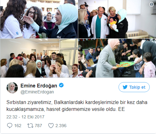 Emine Erdoğan ilk paylaşımını yaptı - Resim : 1