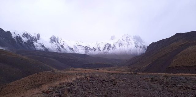 Erciyes Dağı'nda mevsimin ilk karı yağdı - Resim : 1