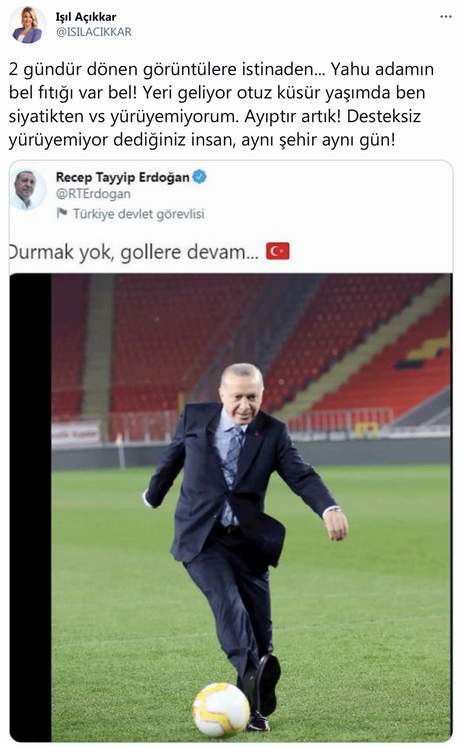 TRT spikeri Erdoğan'ın sağlık sorununu açıkladı - Resim : 1