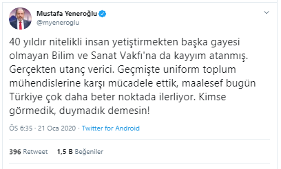 AK Parti'den istifa eden Yeneroğlu'nden kayyum tepkisi ! - Resim : 3