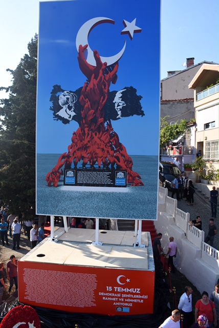 Beşiktaş Belediyesi'nden 15 Temmuz Demokrasi Anıtı - Resim : 1