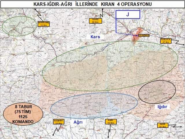 PKK'ya karşı Kıran-4 operasyonu başlatıldı - Resim : 1