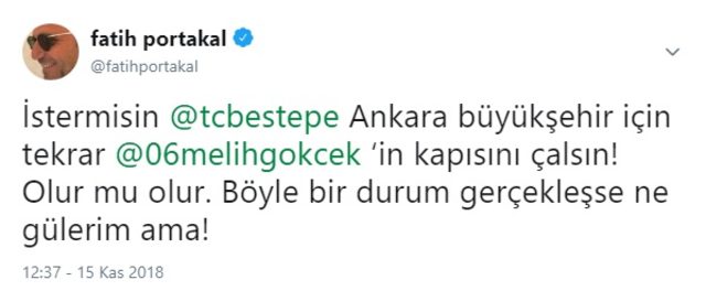 Portakal'dan Erdoğan-Gökçek yorumu ! - Resim : 1