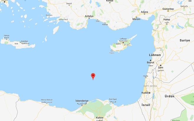 Akdeniz'de korkutan deprem ! - Resim : 1