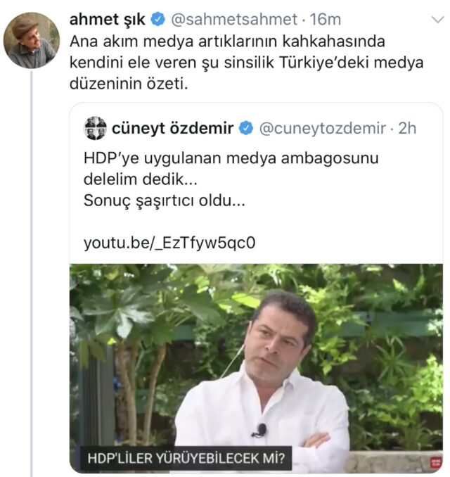 Ahmet Şık ile Cüneyt Özdemir birbirine girdi - Resim : 1