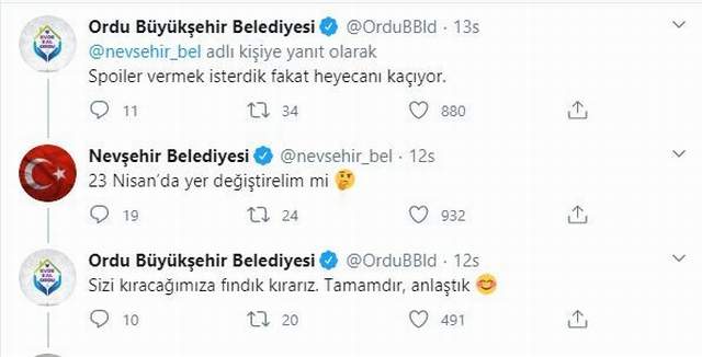 Belediyelerin Twitter'daki atışması olay oldu - Resim : 2
