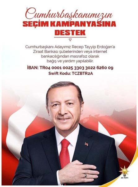 AK Parti'den Erdoğan'ın seçim kampanyasına destek çağrısı - Resim : 1