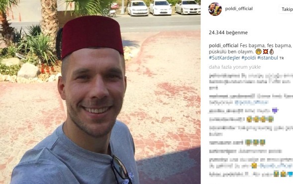 Podolski'den fesli paylaşım - Resim : 1