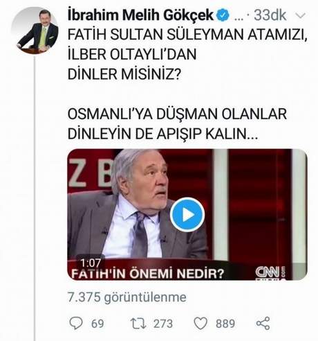 Gökçek ''Fatih Sultan Mehmet'' yazamadı, sosyal medya karıştı - Resim : 1