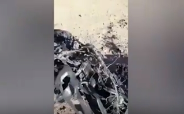Türkiye sınırına askeri uçak düştü ! - Resim : 1