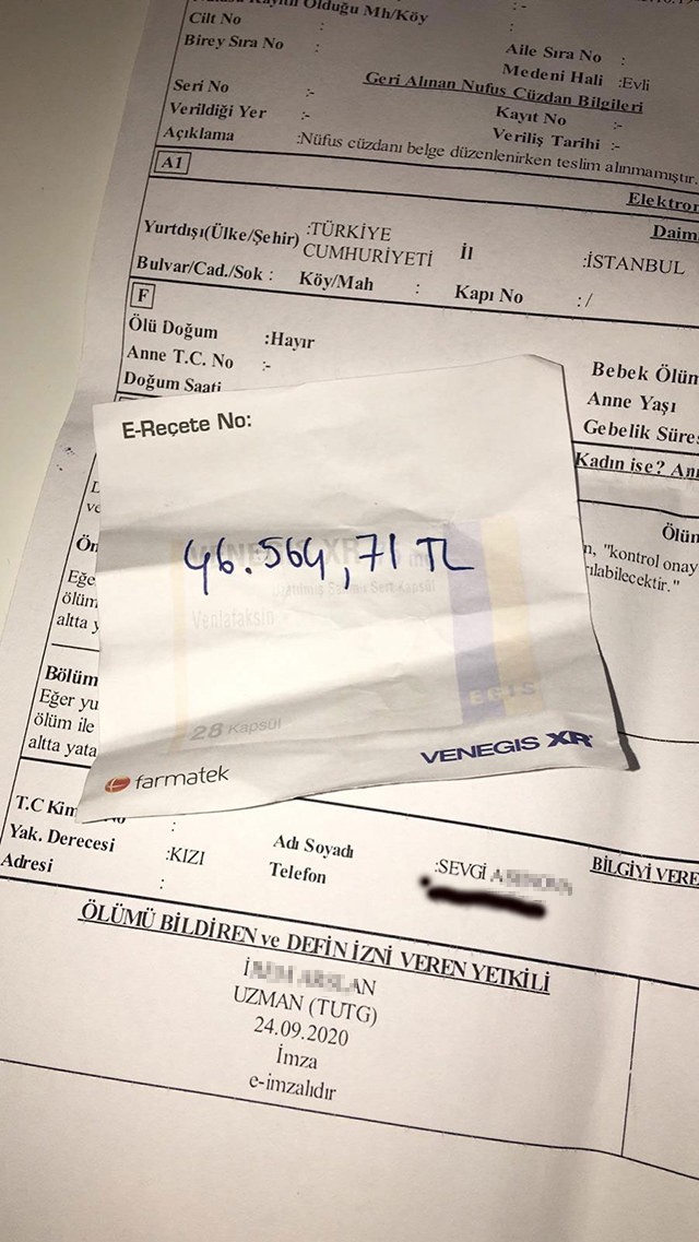 Hastane 80 bin TL istedi; annesinin cenazesini alamadı! - Resim : 1