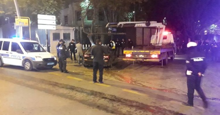 Ankara'da alkollü sürücü ortalığı birbirine kattı - Resim : 1