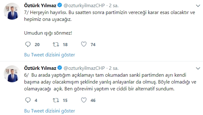 CHP'li Öztürk Yılmaz'dan Kılıçdaroğlu'na yanıt - Resim : 1
