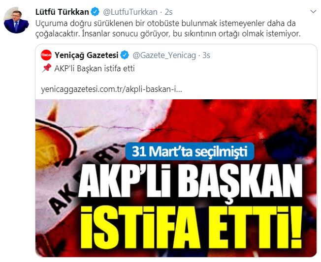İYİ Partili Türkkan'dan olay yaratacak AK Parti iddiası - Resim : 1