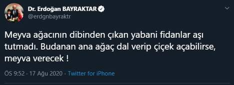 Erdoğan Bayraktar'dan kafa karıştıran paylaşım - Resim : 1