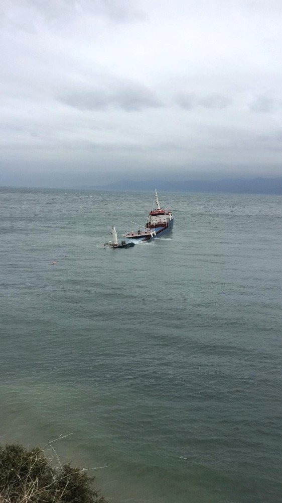 Marmara Adası açıklarında gemi battı ! - Resim : 1