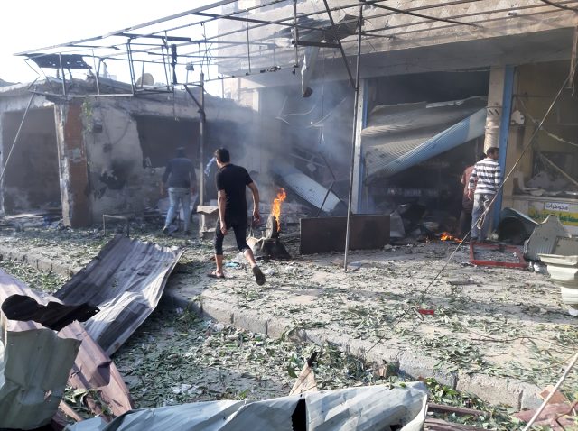 Tel Abyad'da bombalı saldırı: Çok sayıda ölü var - Resim : 1