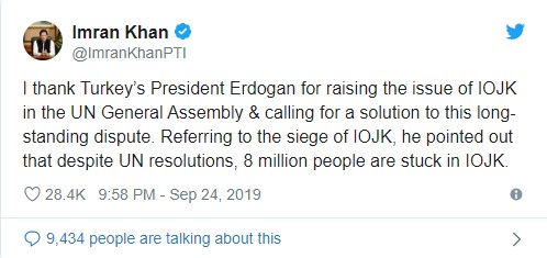 Pakistan Başbakanı: Erdoğan'a çok teşekkür ediyorum - Resim : 1