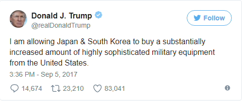 Trump'tan Japonya ve Güney Kore'ye izin - Resim : 1