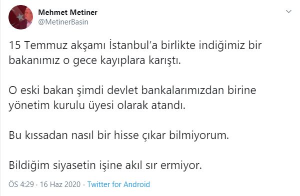 AK Partili Mehmet Metiner'den AK Parti'yi karıştıracak iddia - Resim : 1