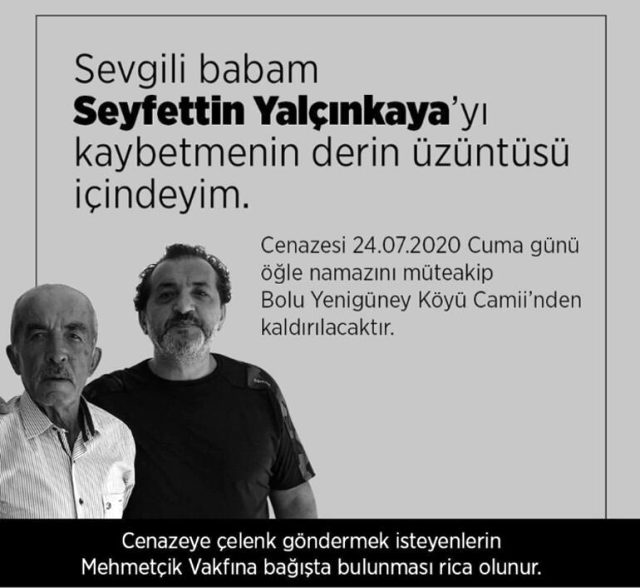 Ünlü şef Mehmet Yalçınkaya'nın acı kaybı - Resim : 1