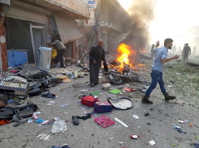 Tel Abyad'da bombalı saldırı: Çok sayıda ölü var - Resim : 2