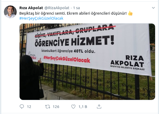Beşiktaş'ta ''Vakıflara değil öğrenciye hizmet'' pankartları - Resim : 1