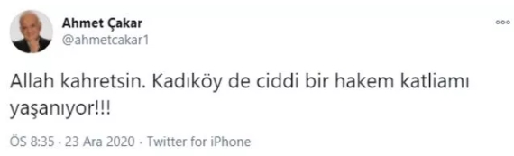 Ahmet Çakar: ''Utanmazlar, Allah belanızı versin!'' - Resim : 1