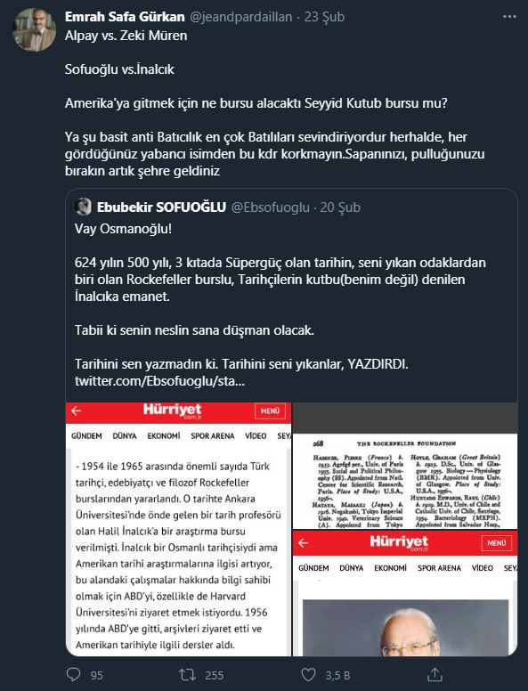 Üniversiteler fuhuş yuvası diyen Sofuoğlu, Halil İnalcık'ı hedef aldı - Resim : 2