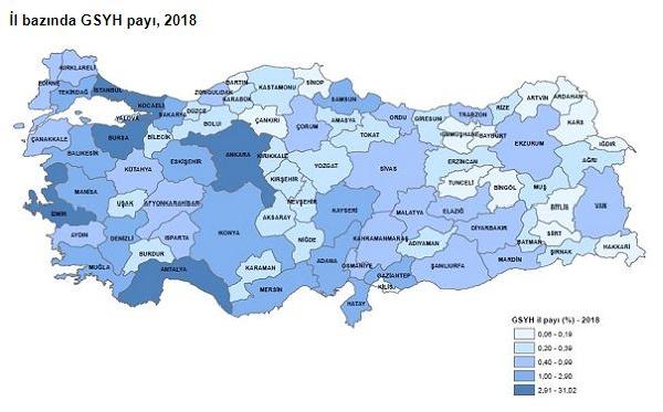 Türkiye'nin ortalama geliri en yüksek şehri belli oldu - Resim : 1