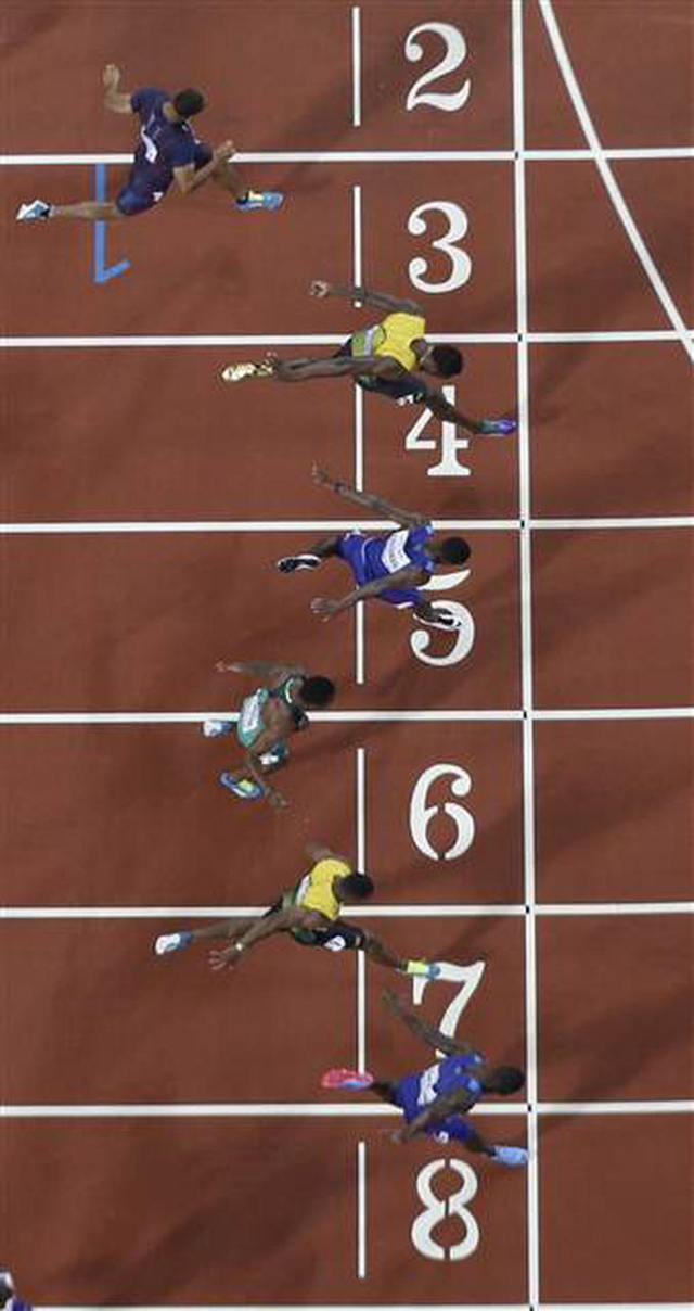 Usain Bolt ilk ve son kez kaybetti ! - Resim : 1