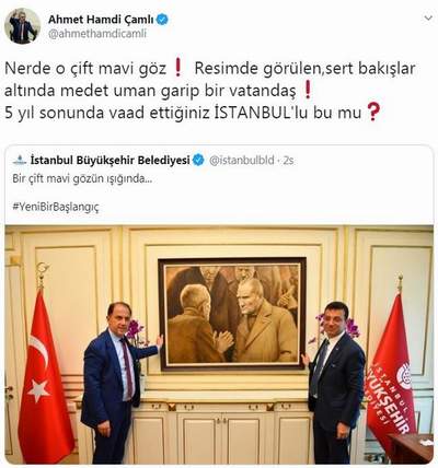 AK Partili milletvekilinden Atatürk tablosu için skandal sözler - Resim : 1