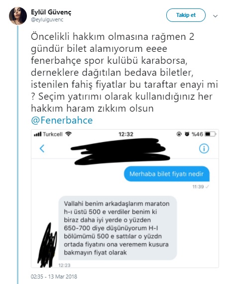 Fenerbahçeli taraftarlardan bilet isyanı ! - Resim : 2