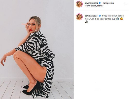 Şeyma Subaşı derin bacak dekolteli pozlarını paylaştı ! - Resim : 1