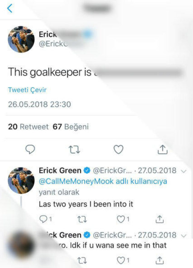 Fenerbahçe'nin yeni transferinden Karius'a şok küfür ! - Resim : 1