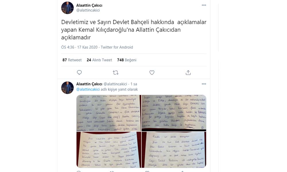 Alaattin Çakıcı'dan Kılıçdaroğlu'na tehdit: Seni bakla kazığı ile tanıştırım - Resim : 1